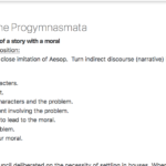 Progymnasmata overview